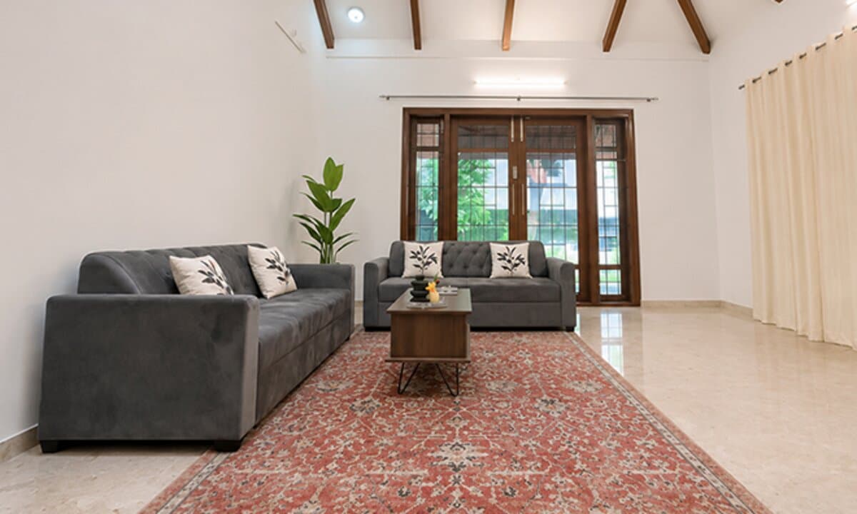 Furnished Airbnb interior