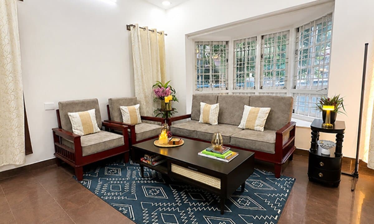 Furnished Airbnb interior