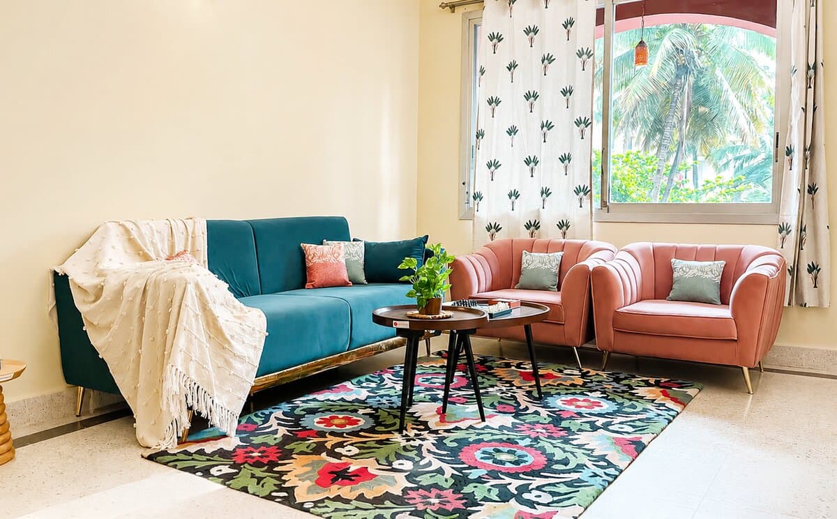 Furnished corporate housing interior