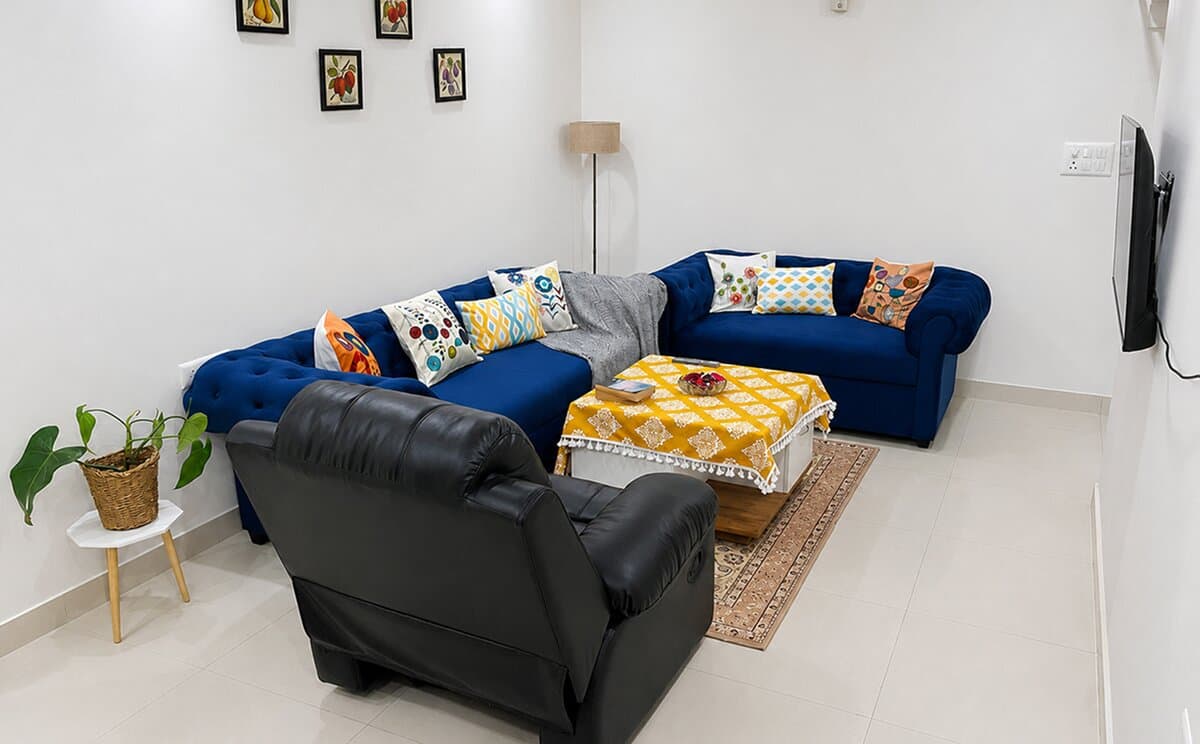 Furnished corporate housing interior