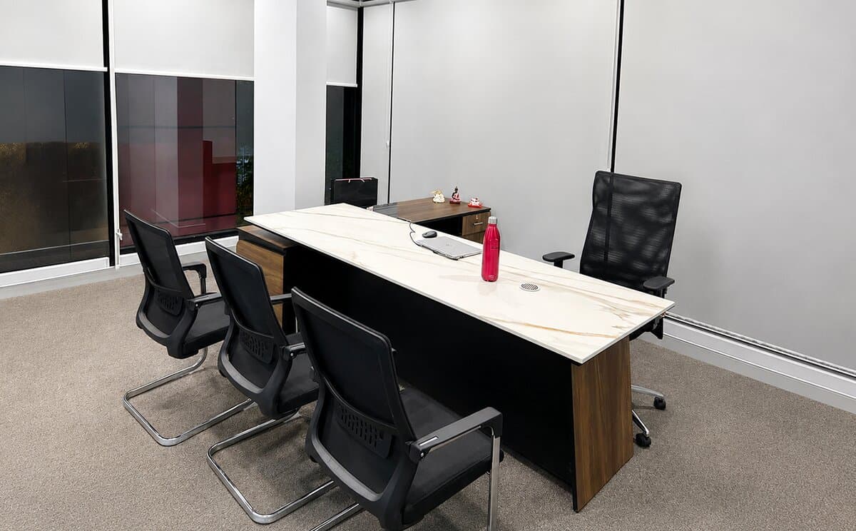Furnished co-working space