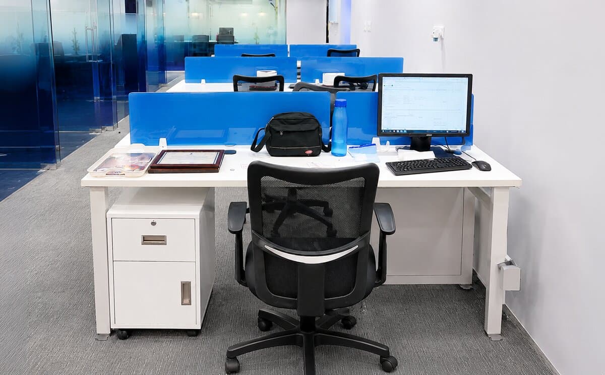 Furnished co-working space